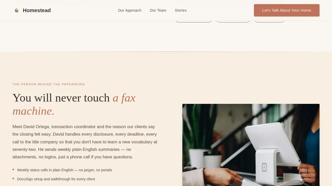 Specialist Senior Housing Landing Page Template