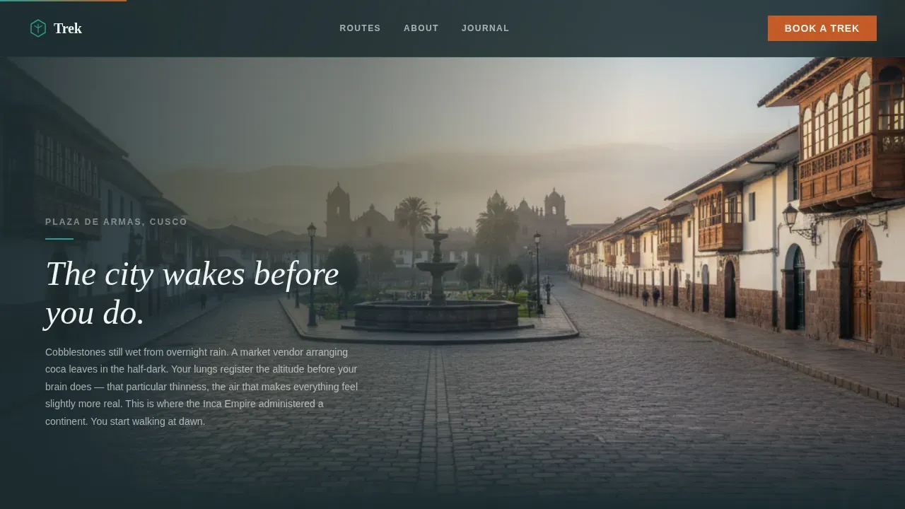 Iconic Empire Tours Landing Page Template