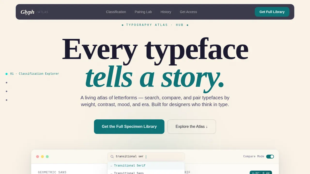 Specialist Design System & Component Library Professional Website Template