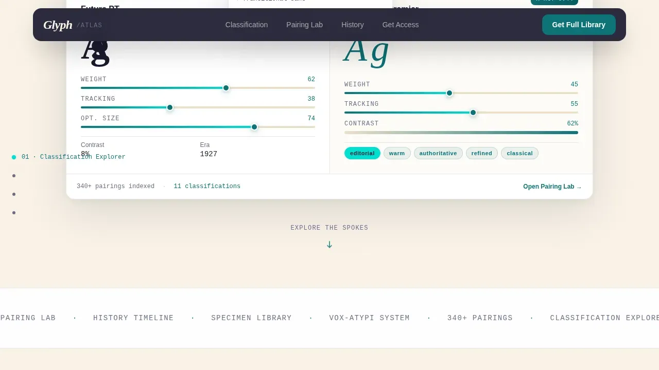 Specialist Design System & Component Library Professional Website Template