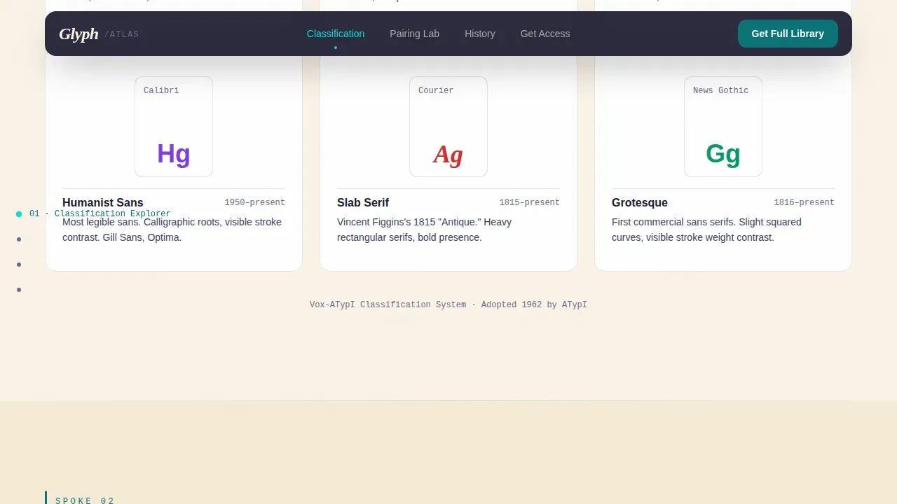 Specialist Design System & Component Library Professional Website Template