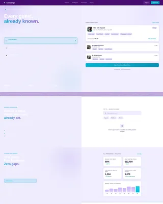 Premium Guest Services Landing Page Template