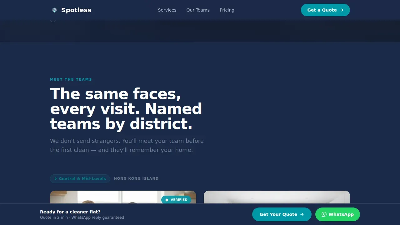 Trusted Cleaning Service | Free Website Template | Rocket