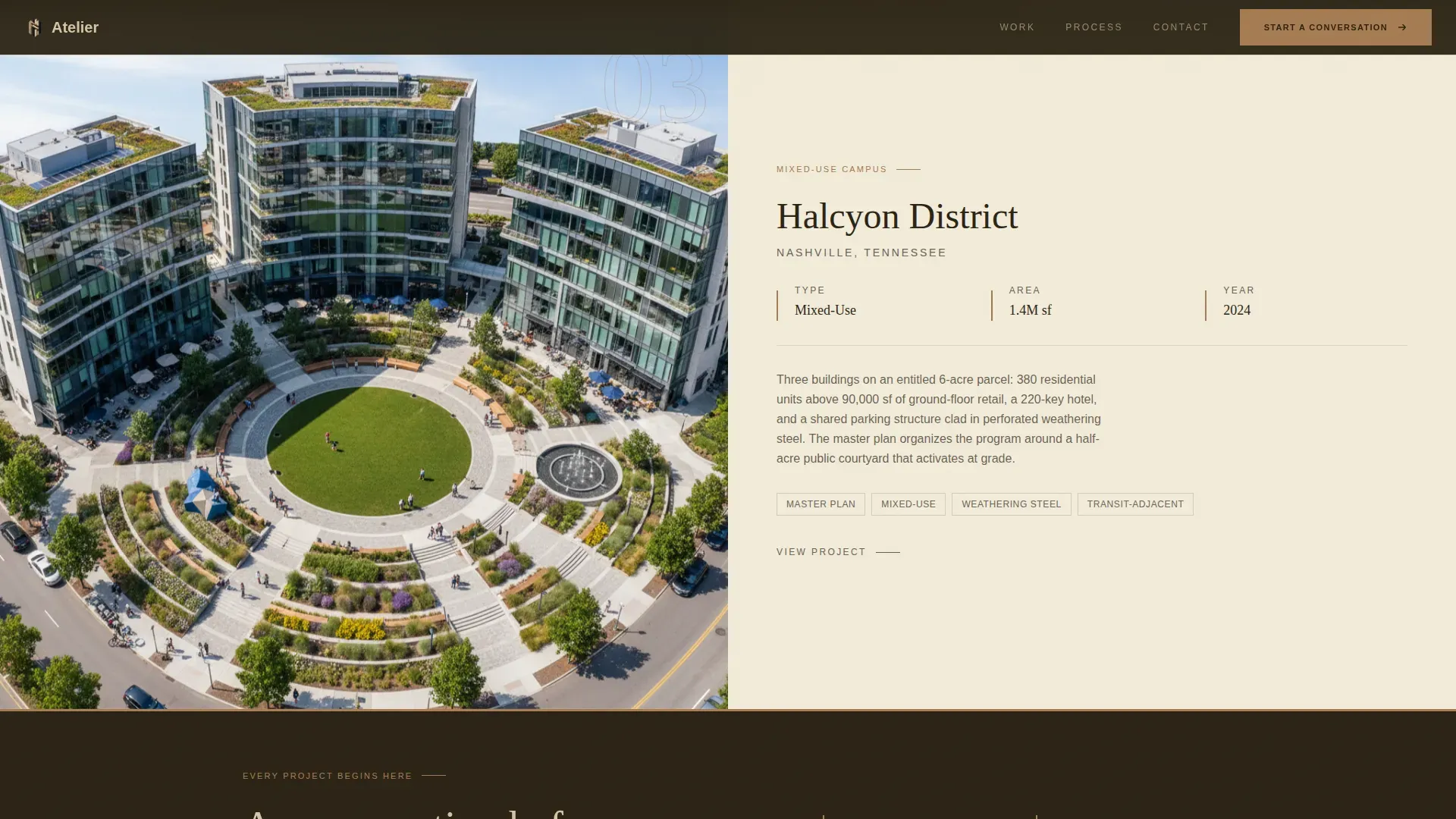 Architecture & Design Firm Professional Website Template