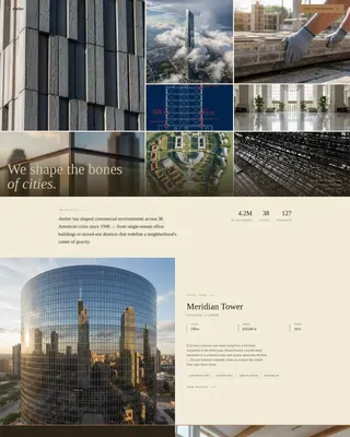 Architecture & Design Firm Professional Website Template