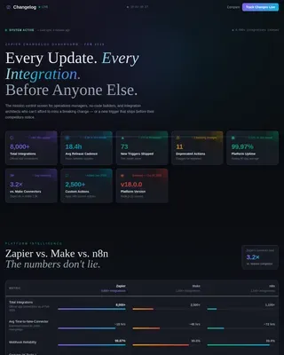 Live Tracker Updates | Free Website Template | Rocket