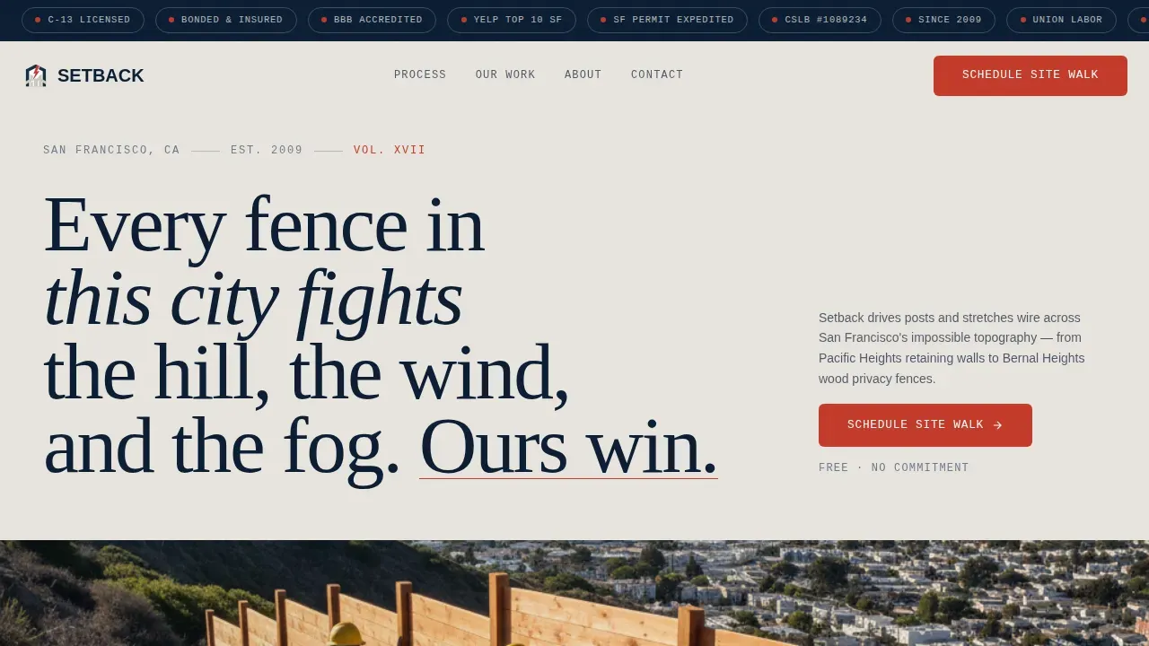 Trusted Fence Installation | Free Website Template | Rocket