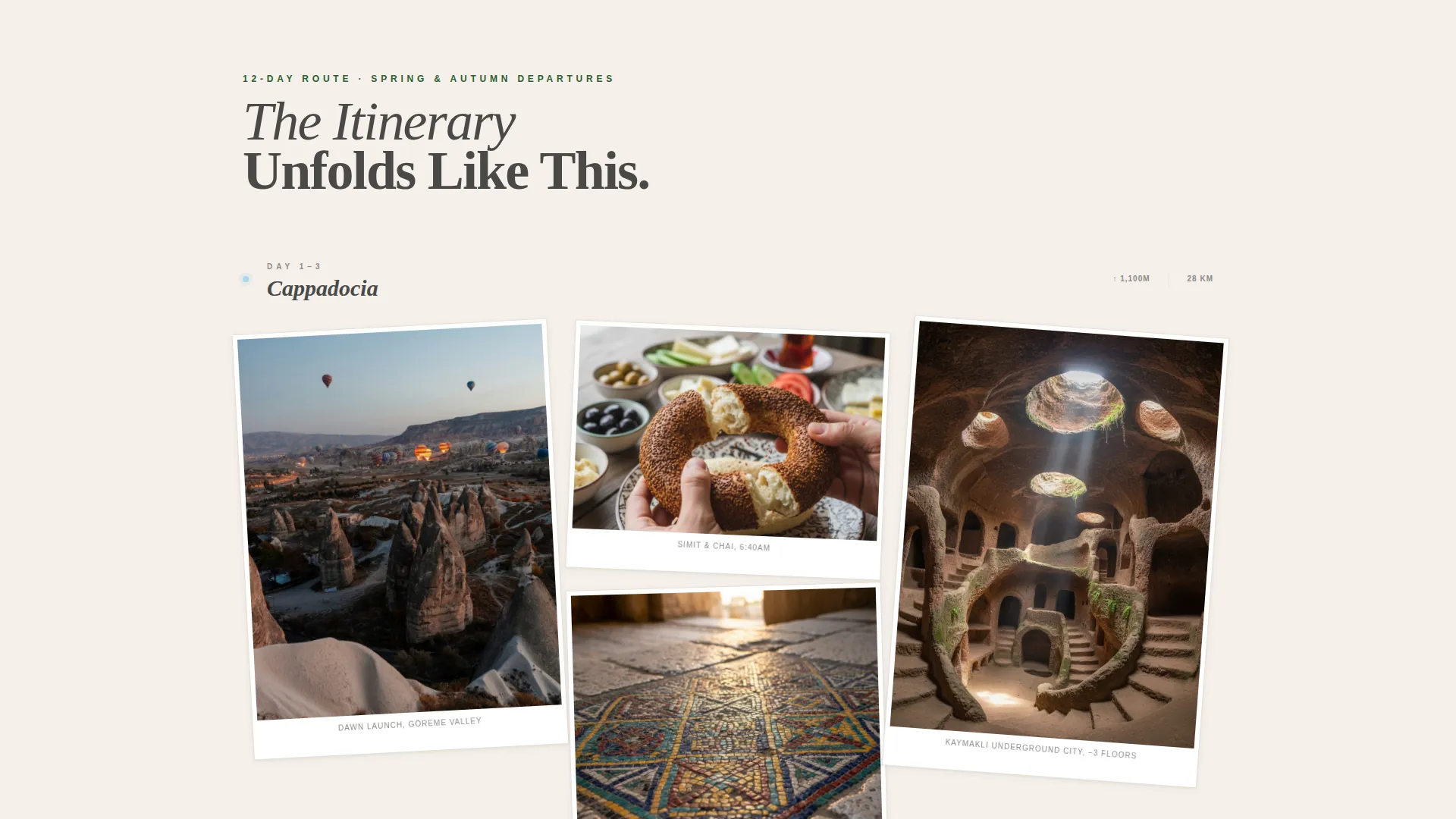 Turkey Adventure Tour Landing Page Template