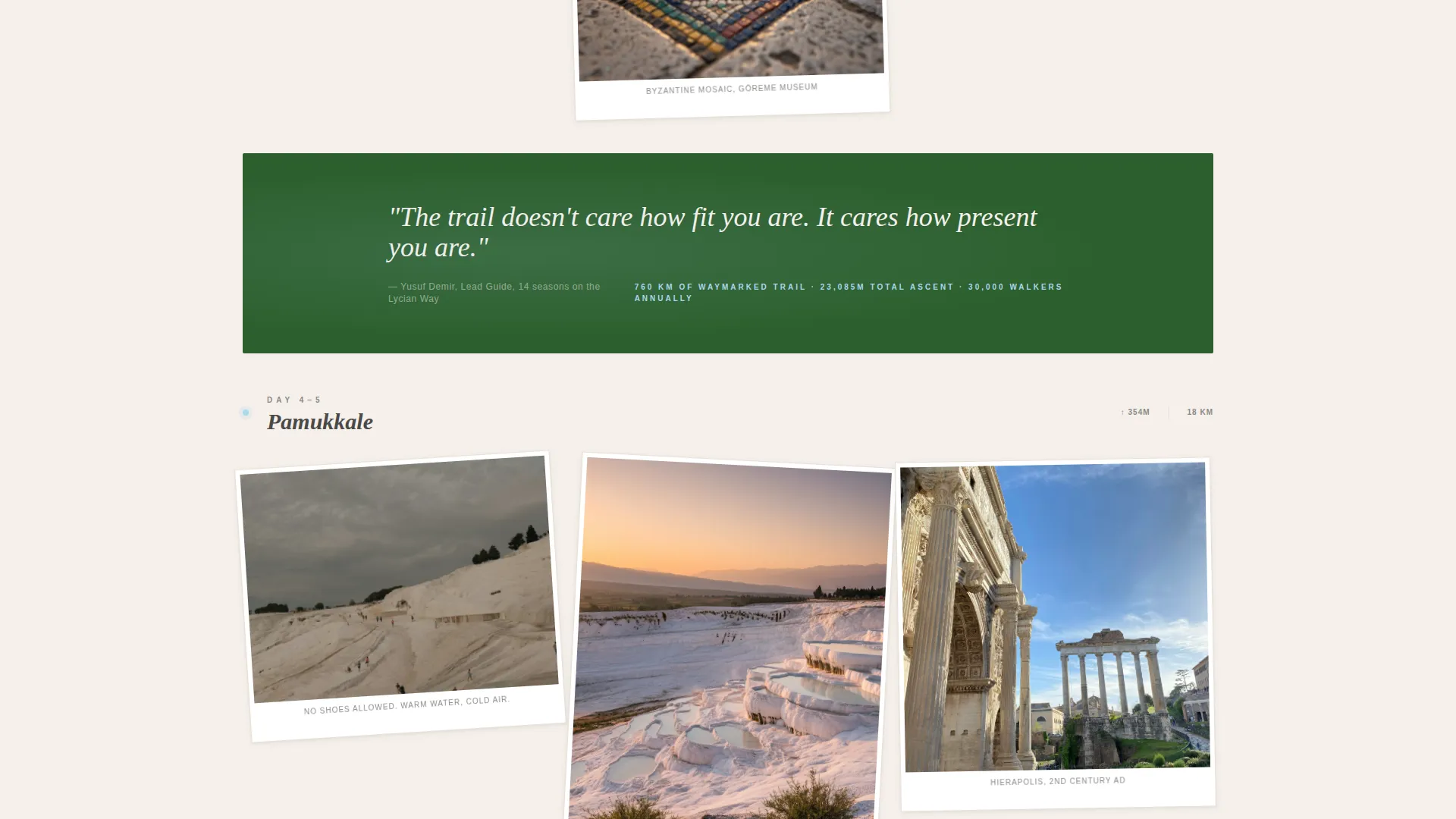 Turkey Adventure Tour Landing Page Template