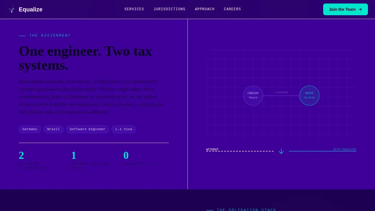 Expert Tax Recruitment | Free Website Template | Rocket