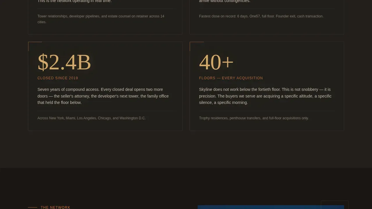 Luxury Real Estate Agent Landing Page Template