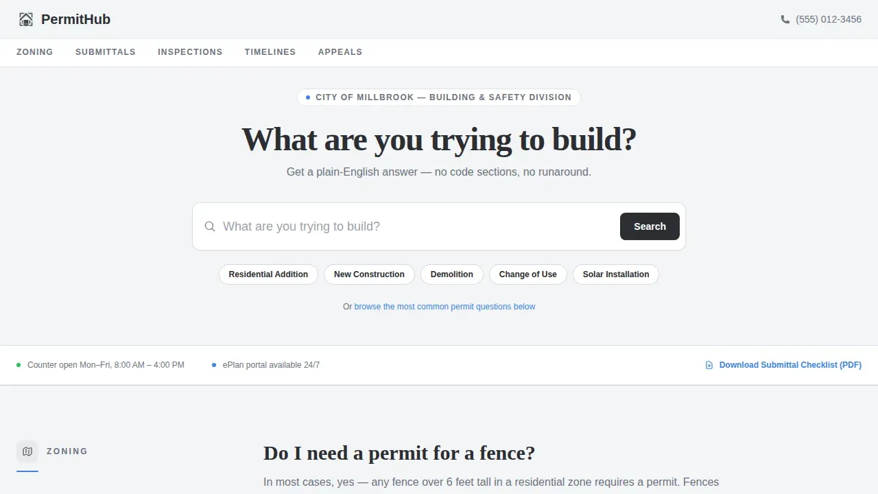 Regulatory & Licensing FAQ & Common Questions Website Template