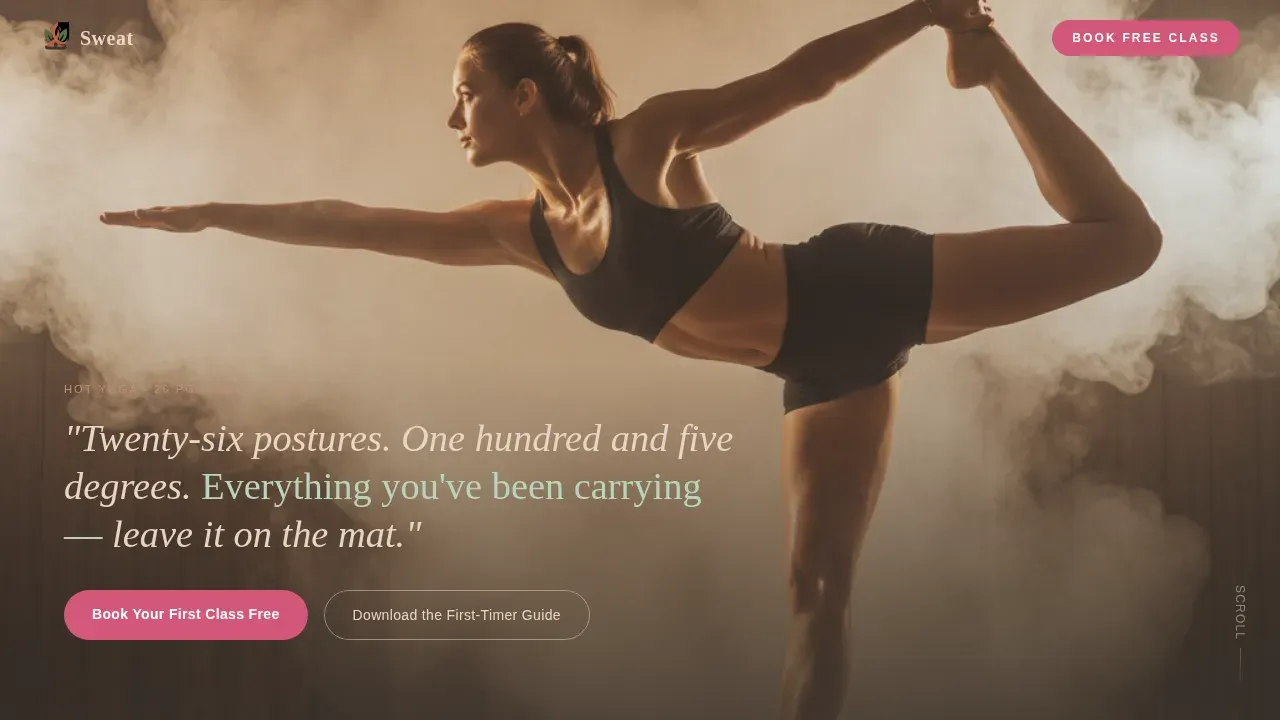 Wellness Modalities Appointment Booking Website Template