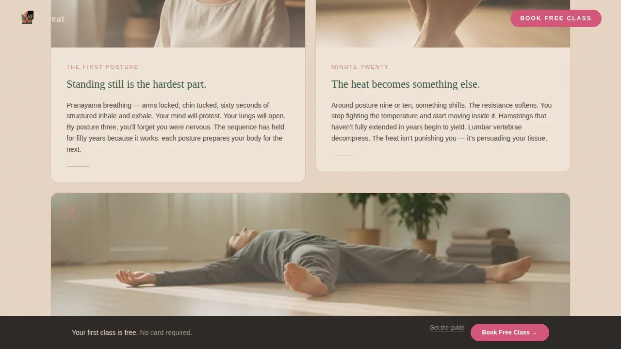 Wellness Modalities Appointment Booking Website Template