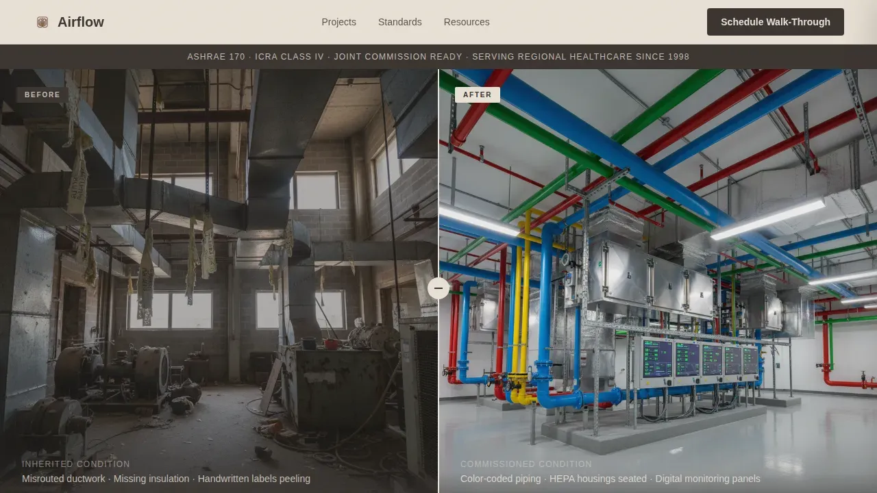 Hospital & Clinic Construction Directory Website Template