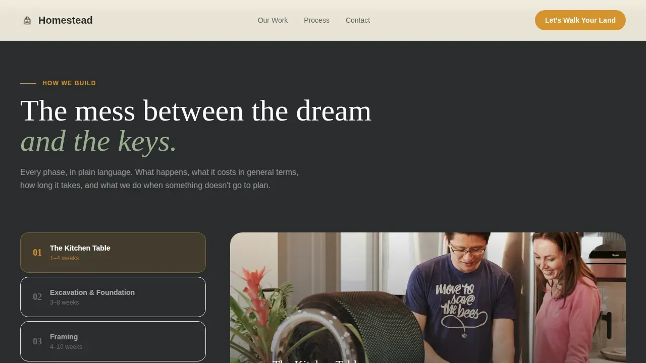 Single Family Home Construction Professional Website Template