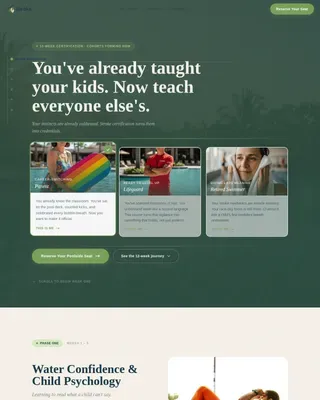 Sports & Fitness Training Professional Website Template