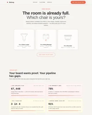 Recruiting & Staffing Agency Professional Website Template