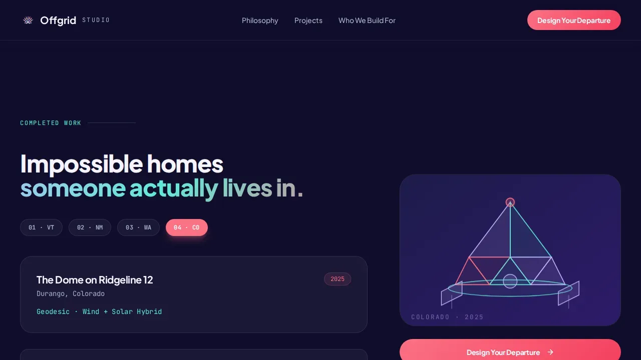 Residential Specialty Design Professional Website Template