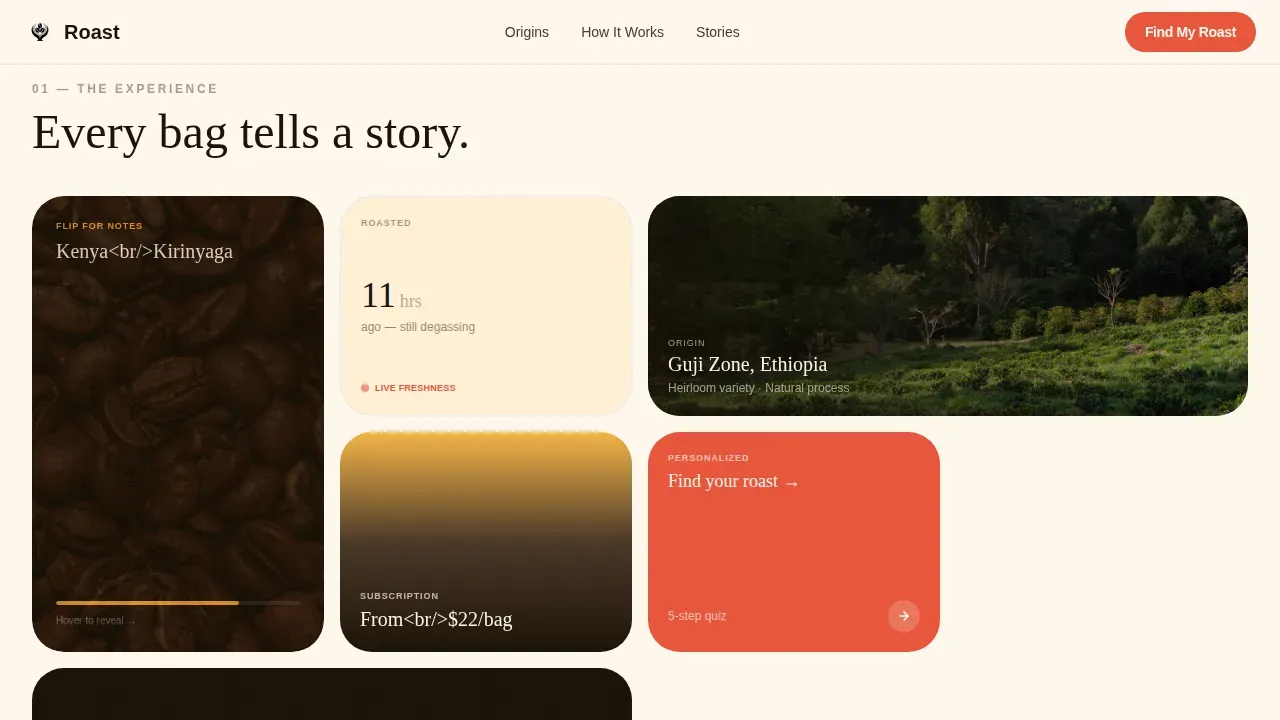 Subscription Box & D2C Pricing Website Template