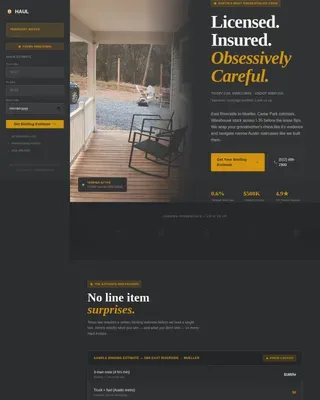 Professional Relocation Specialist | Free Website Template | Rocket