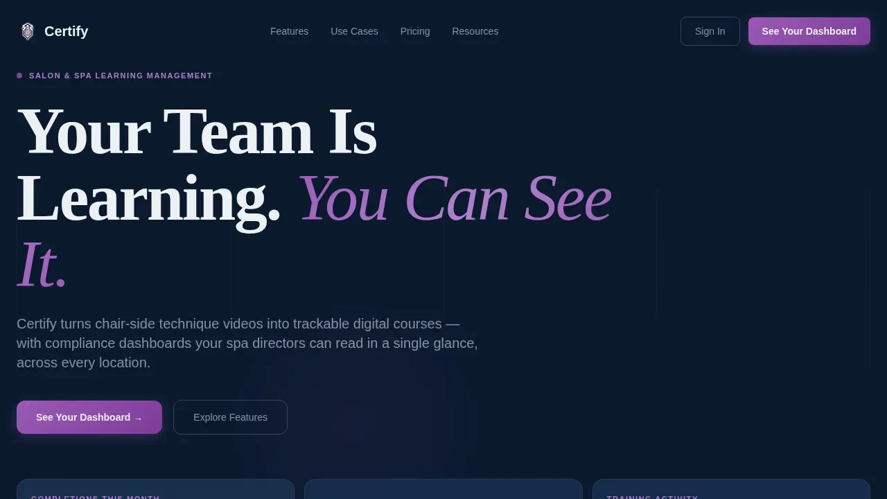 Salon & Spa Software Directory Website Template