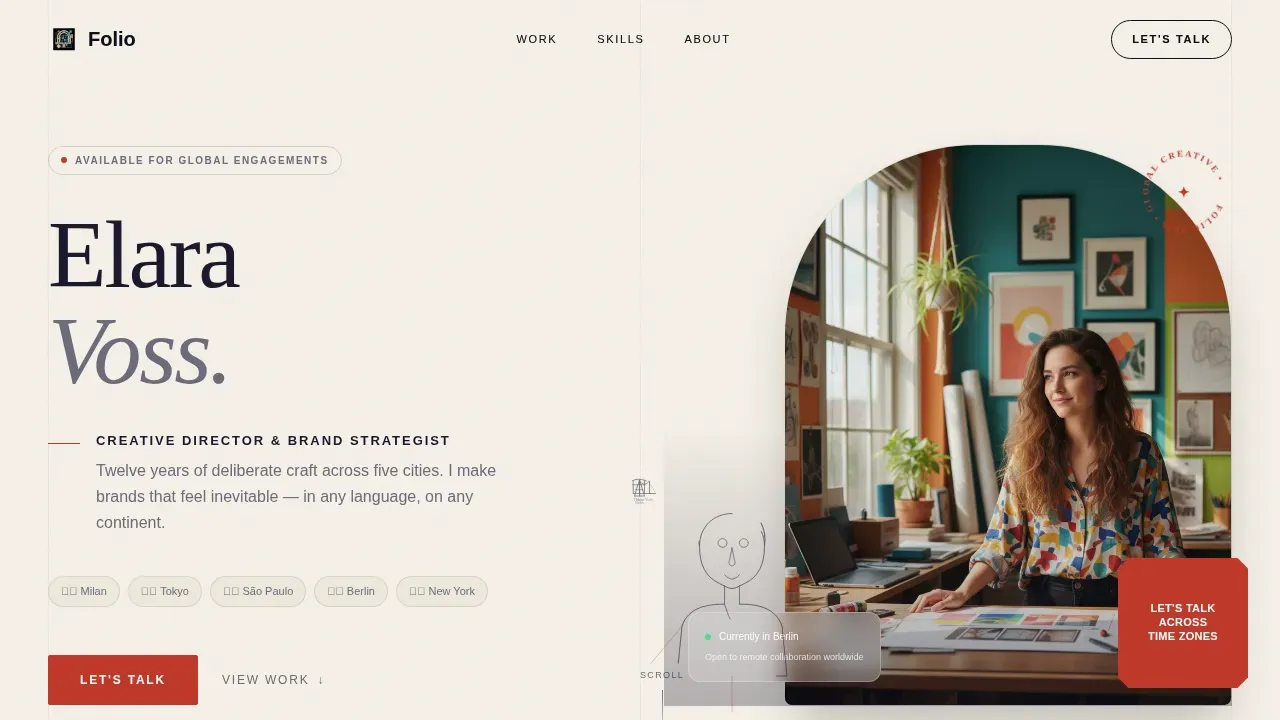 International Job Seeker Career Careers Website Template