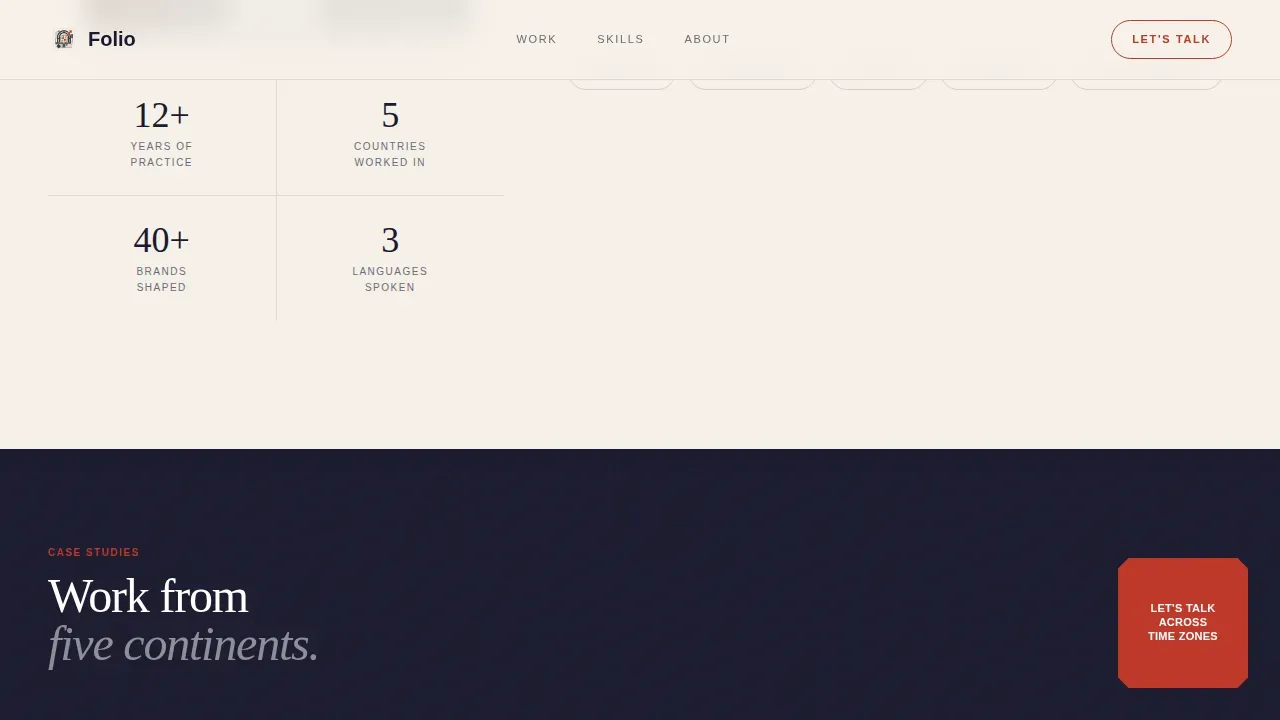International Job Seeker Career Careers Website Template