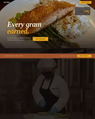 High Performance Nutrition | Free Website Template | Rocket