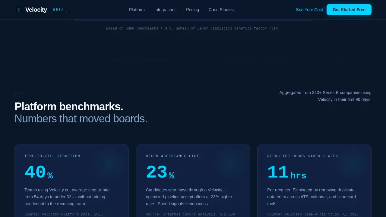 HRTech Startup Careers Website Template