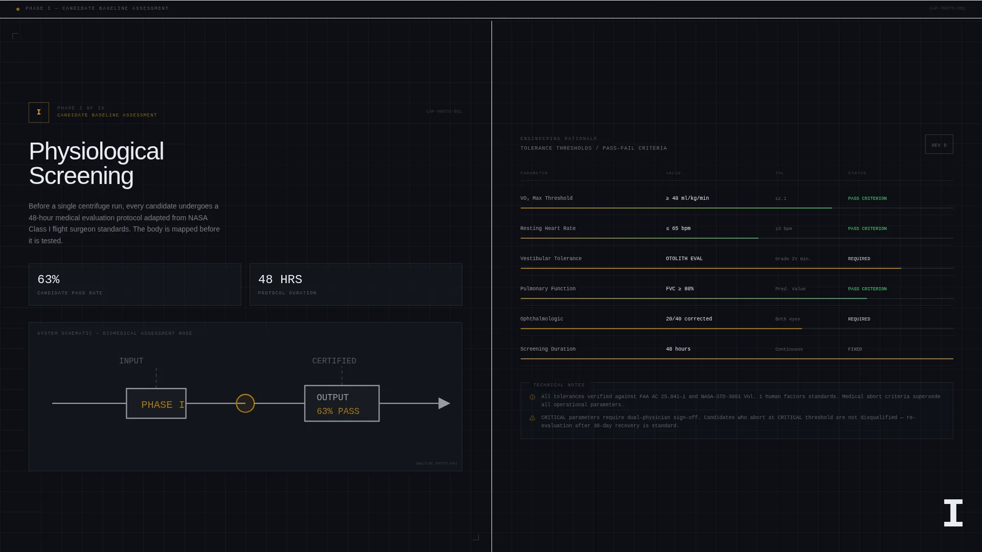 Astronaut Training Program Landing Page Template