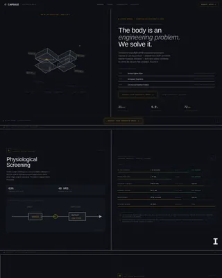 Astronaut Training Program Landing Page Template