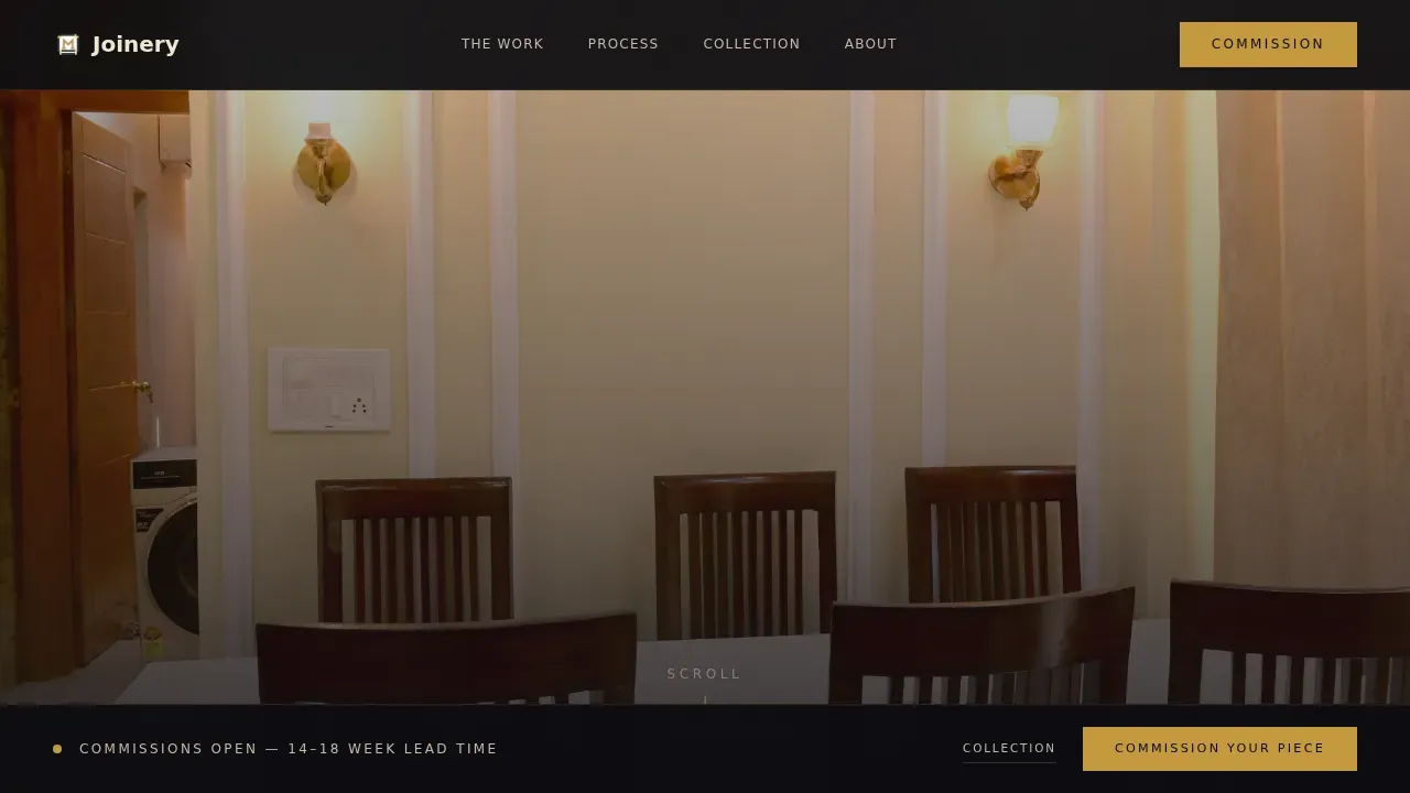 Craftsman Architecture Blog Website Template