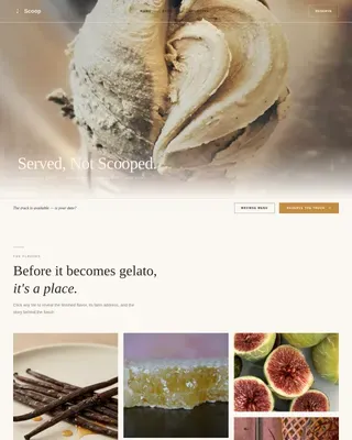 Food Truck & Mobile Kitchen Booking Website Template