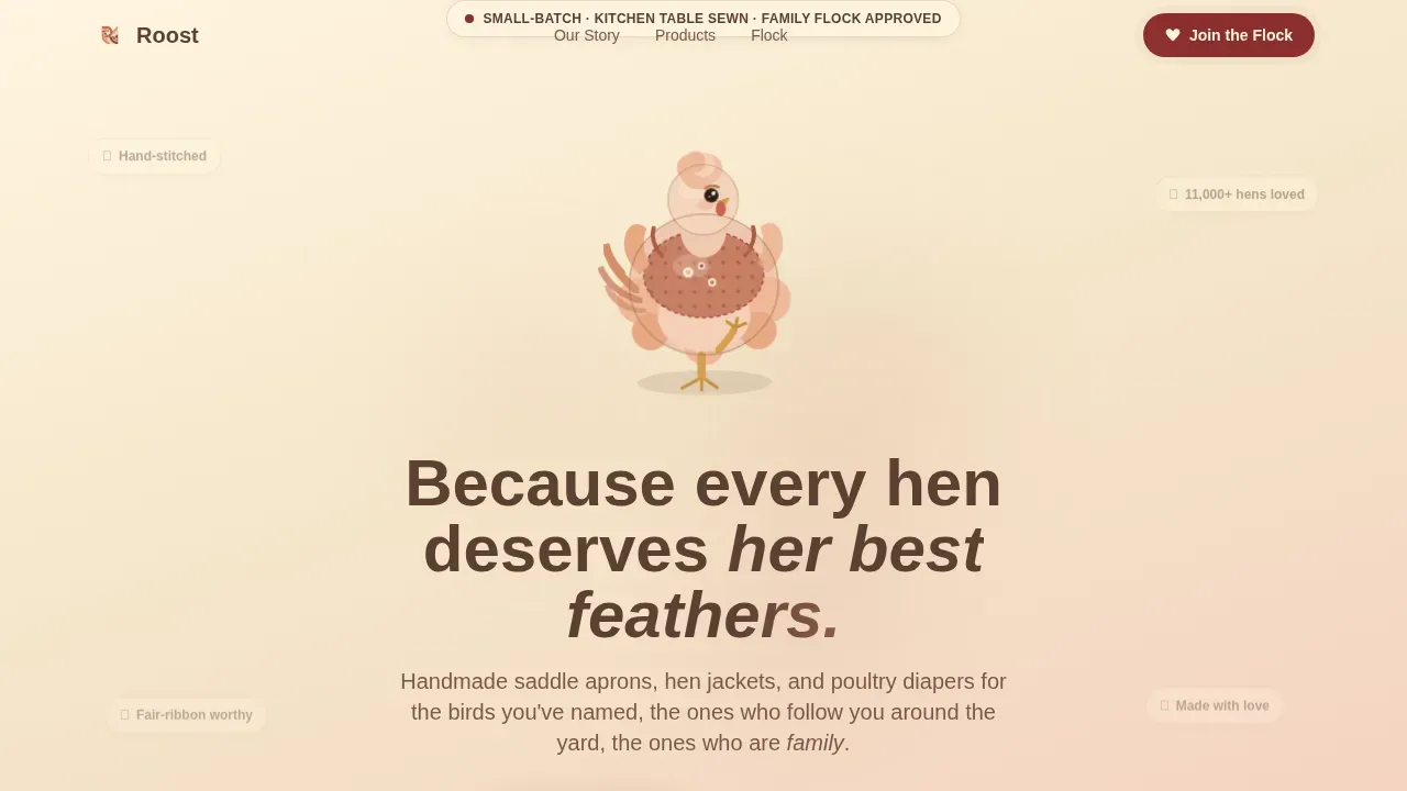 Chicken & Poultry Professional Website Template