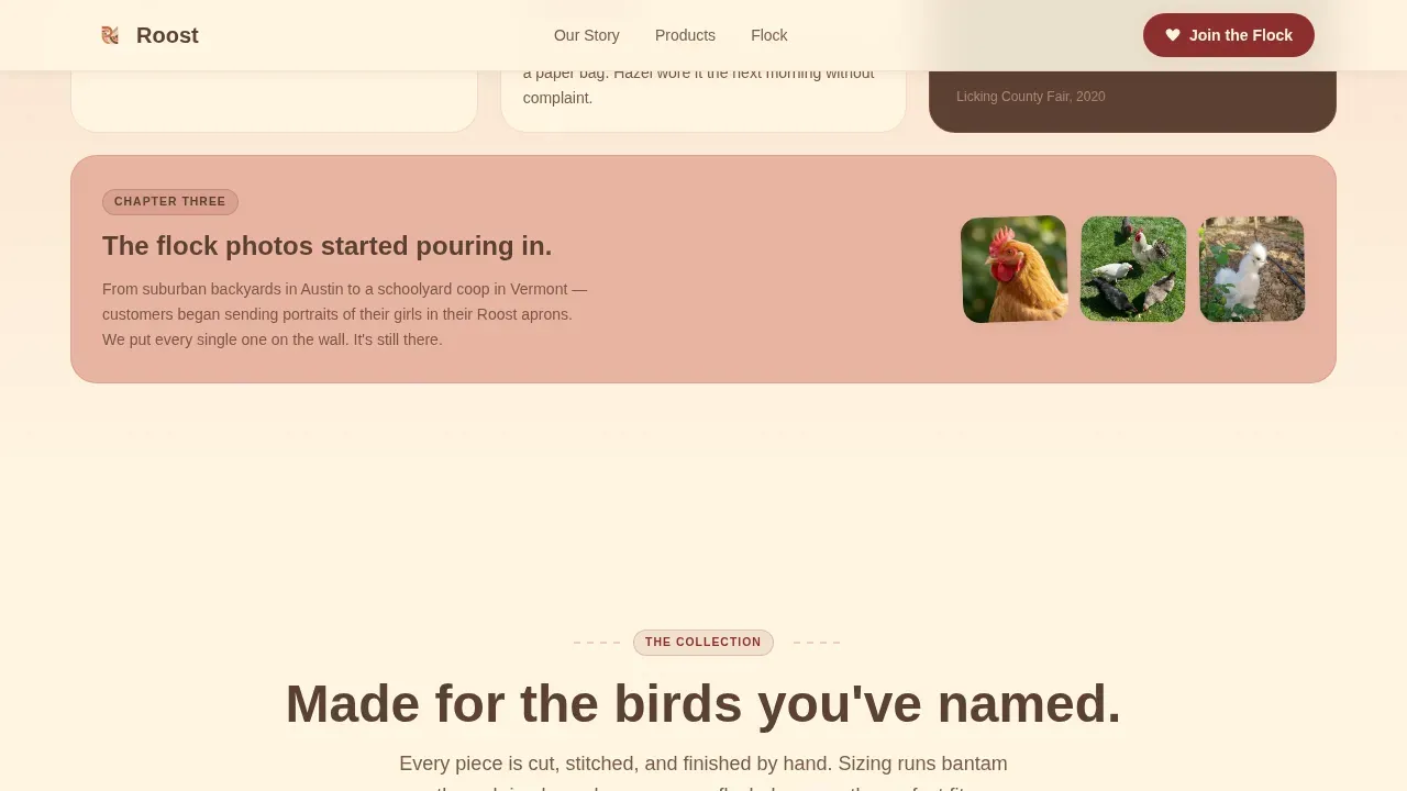Chicken & Poultry Professional Website Template
