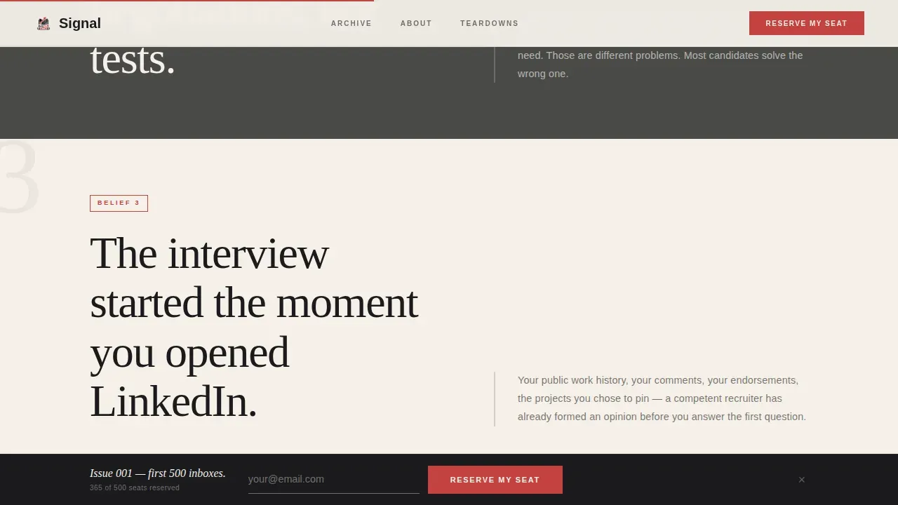 Data Science Newsletter Booking Website Template