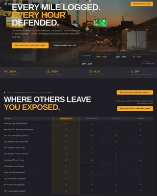 Fleet & Transportation Management Directory Website Template