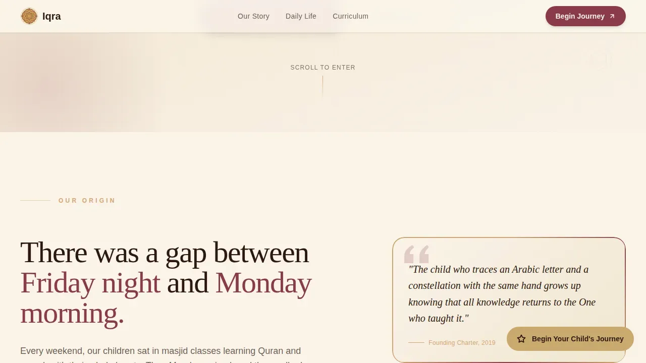Mosque & Islamic Center Professional Website Template
