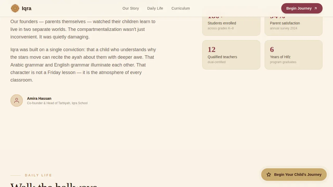 Mosque & Islamic Center Professional Website Template