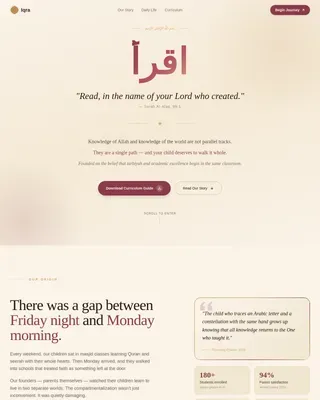 Mosque & Islamic Center Professional Website Template