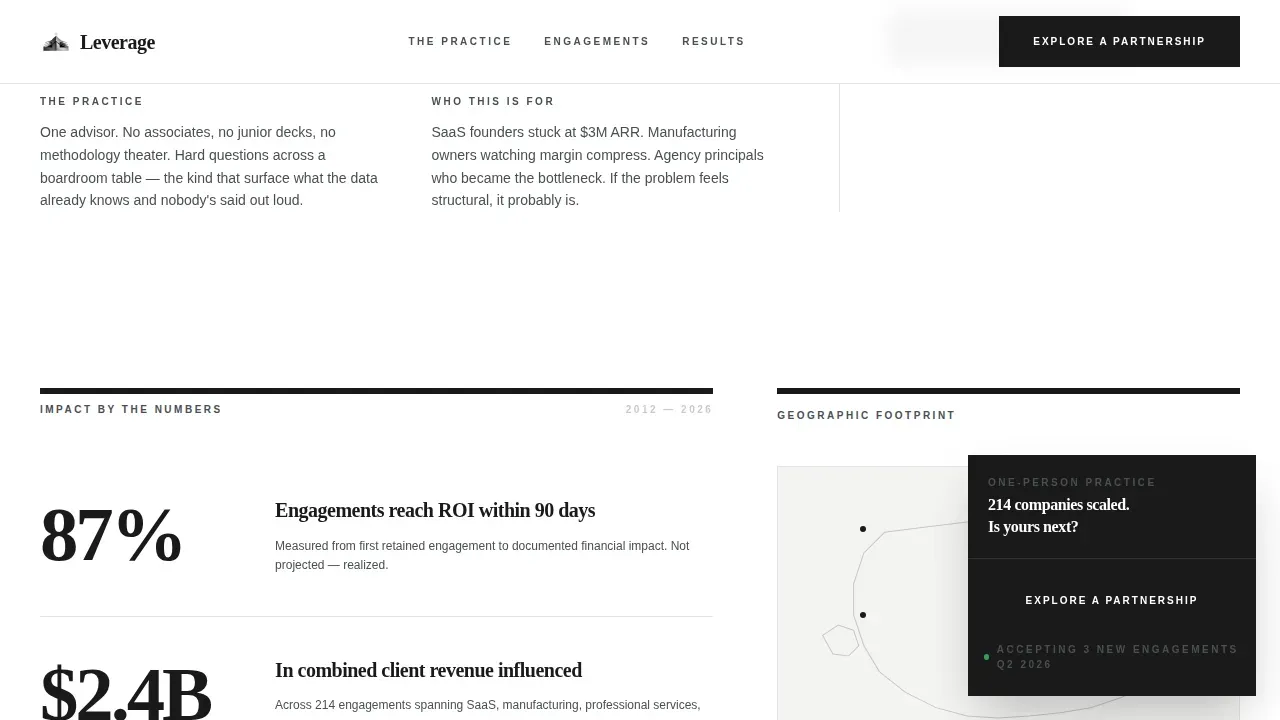 Business Coach Blog Website Template