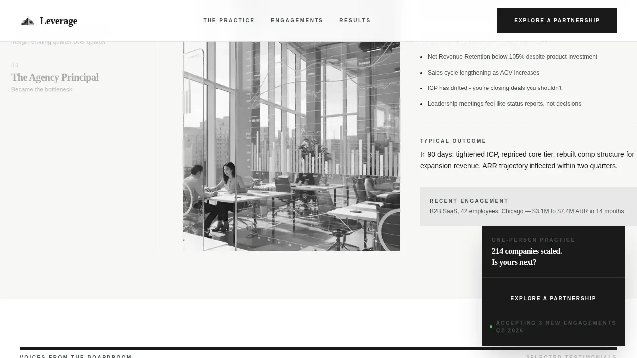 Business Coach Blog Website Template