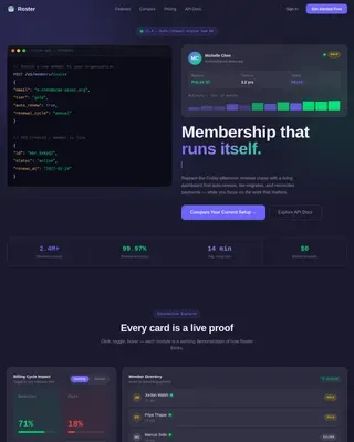 Software & SaaS Comparison Website Template