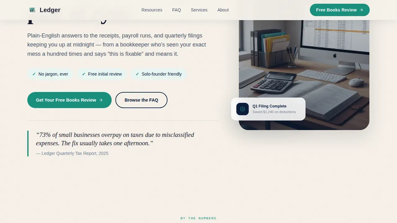 Stats-First Bookkeeper frequently asked question Resource Hub Landing Page