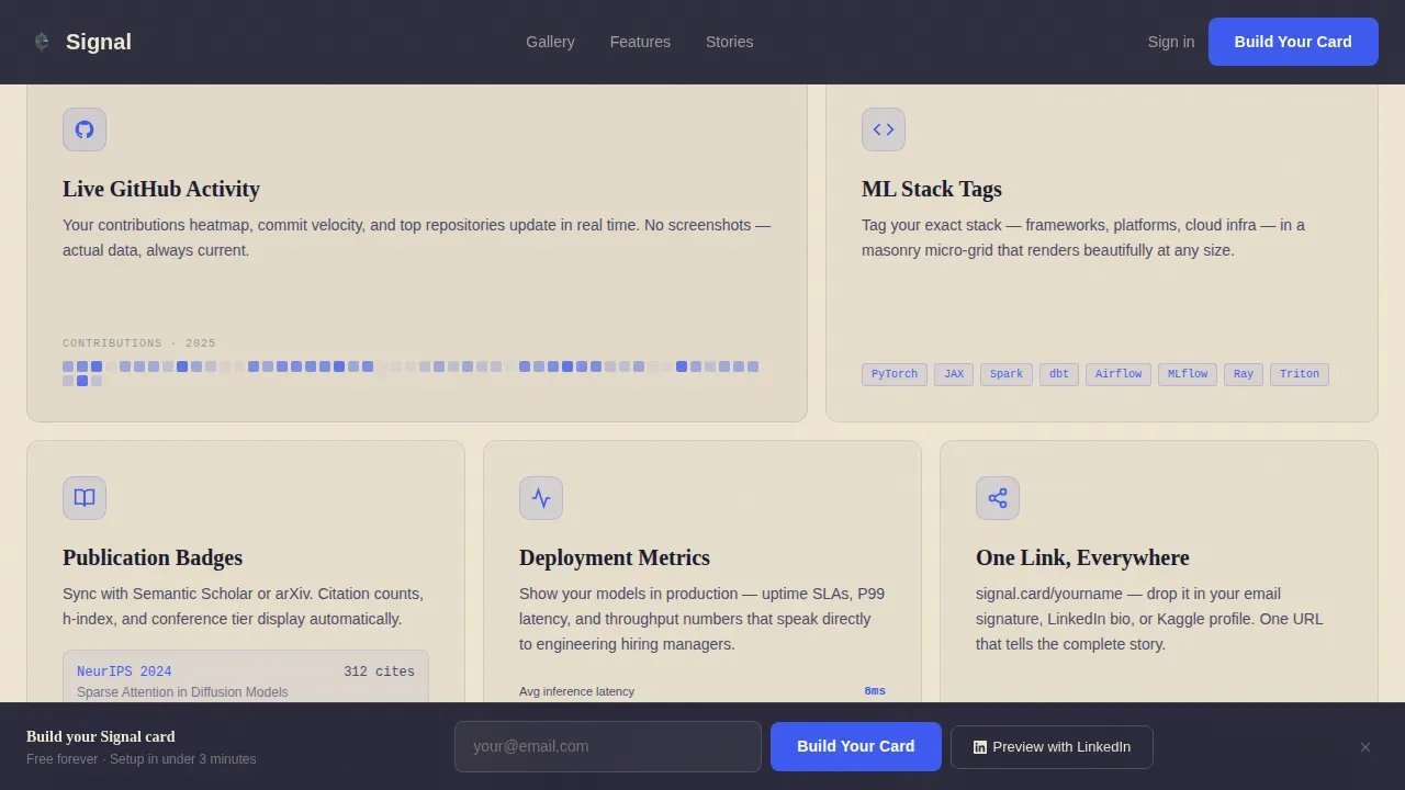 Data Scientist Profile Reviews Website Template