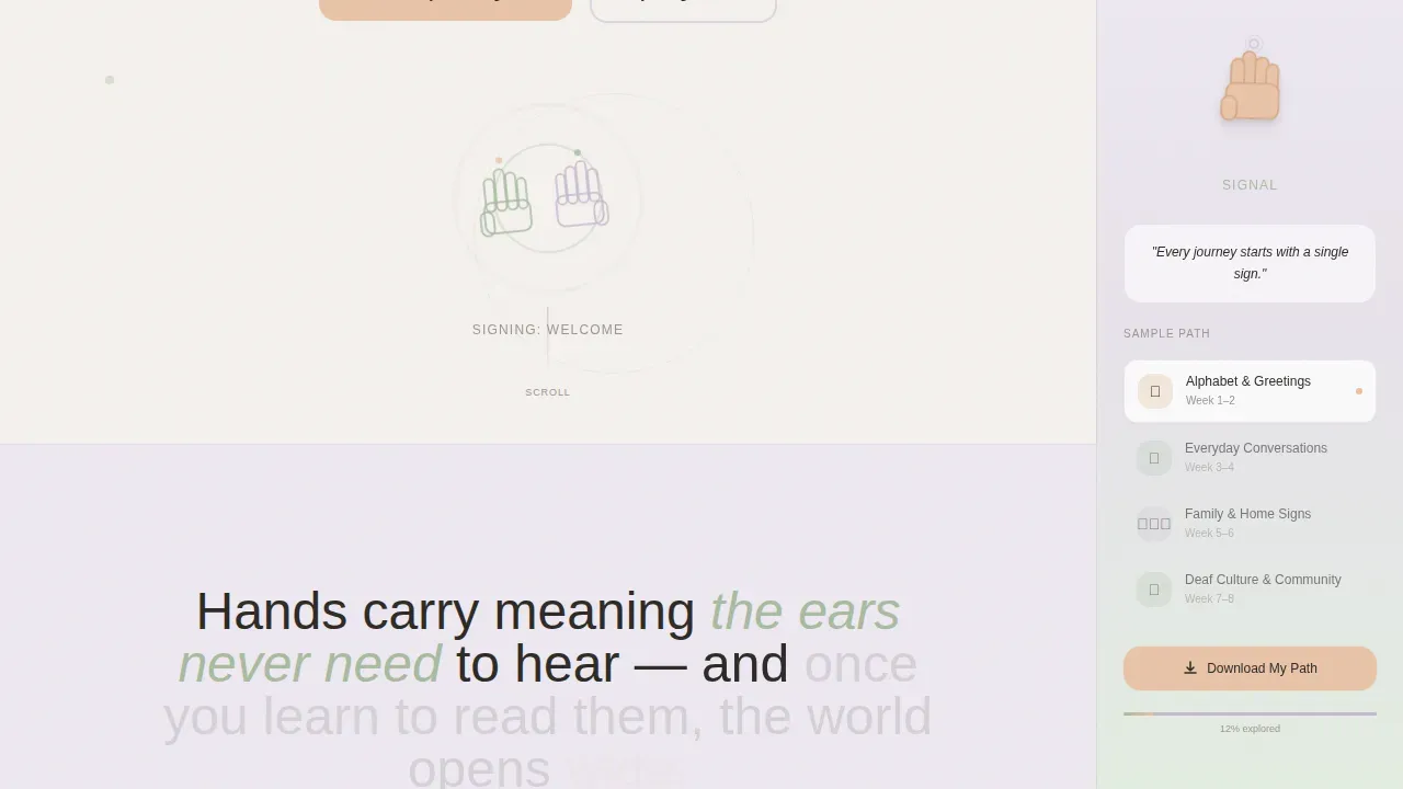Language School Professional Website Template