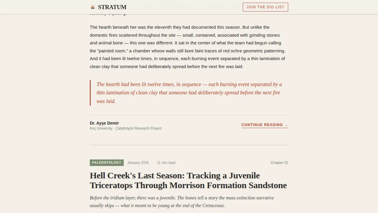 Science & Research Blog Reviews Website Template