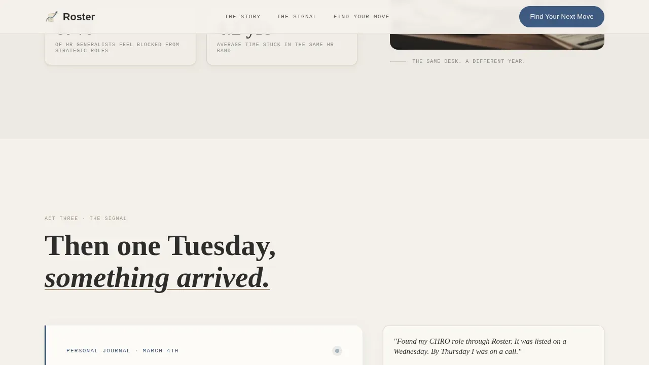 HR & People Ops Newsletter Careers Website Template