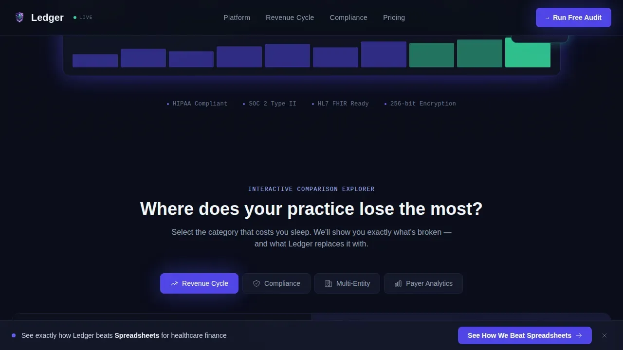 Healthcare Software Professional Website Template